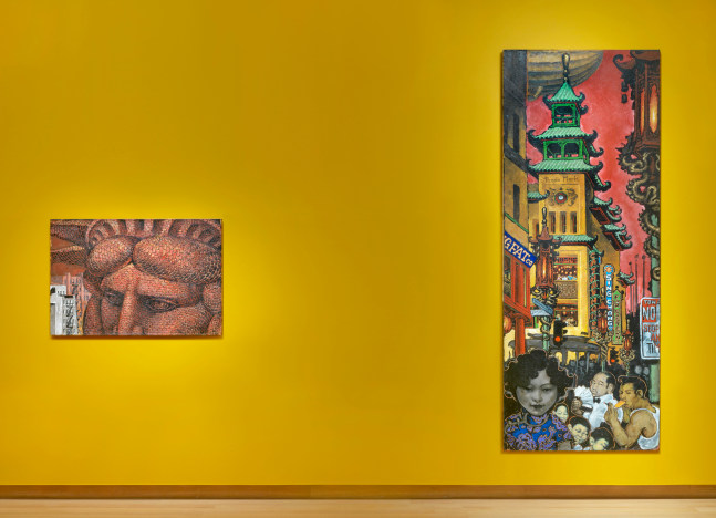 Installation views,&amp;nbsp;Martin Wong: Malicious Mischief, Stedelijk Museum Amsterdam, 2023. Photo: Peter Tijhuis