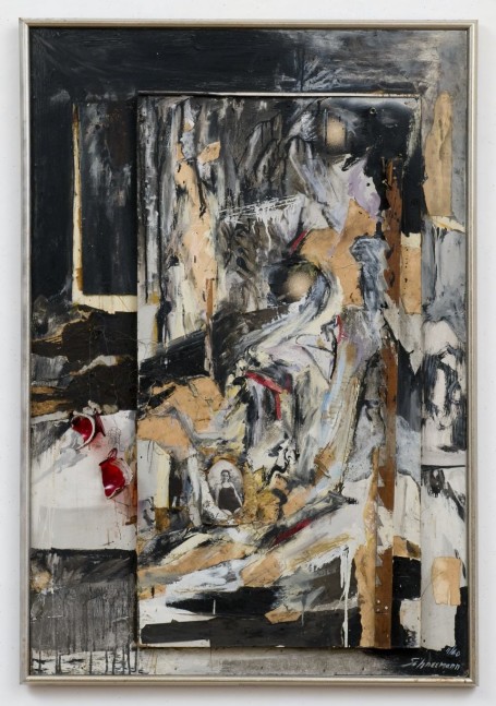 Carolee Schneemann

Quarry Transposed, 1960

wood, paint, glass cups, wire, photograph

57 x 34 x 4 ins.

144.78 x 86.36 x 10.16 cm

&amp;nbsp;