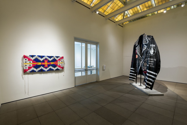 Installation view, Ishi Glinsky: Upon a Jagged Maze, Art, Design &amp;amp; Architecture Museum at UC Santa Barbara, 2022-2023. Image courtesy of Art, Design &amp;amp; Architecture Museum at UC Santa Barbara.