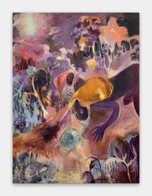 Sosa Joseph
A Turtle for Supper, Mexico City, 2023
oil on canvas
48 x 36 ins.
121.9 x 91.4 cm