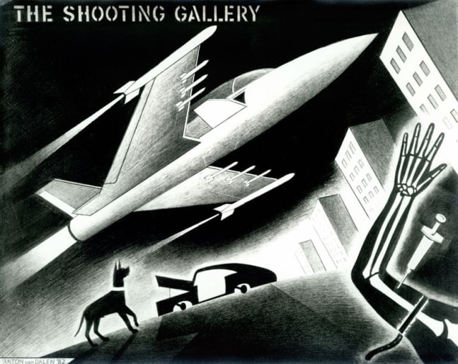 Anton van Dalen, The Shooting Gallery, 1982