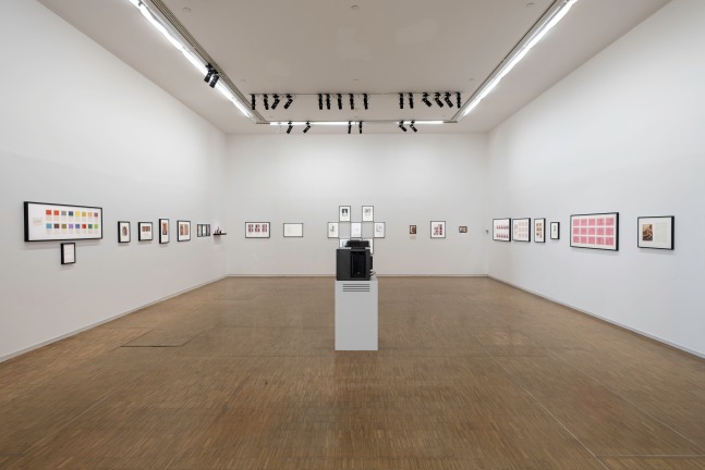 Installation View, Martha Wilson in Halifax, 1972-1974, Centre Pompidou, Paris, France. Photo by Helene Mauri.