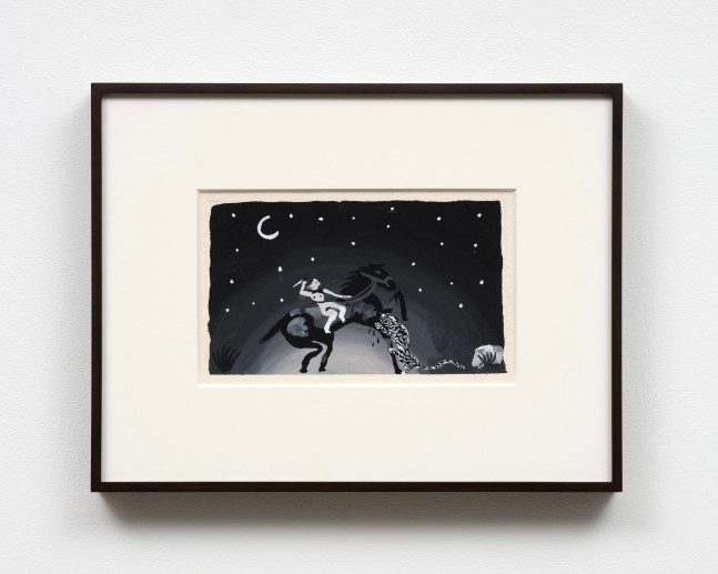 Judith Linhares
Amazon, 1974
signed and dated, verso
gouache on paper
7 x 10 ins.
17.8 x 25.4 cm