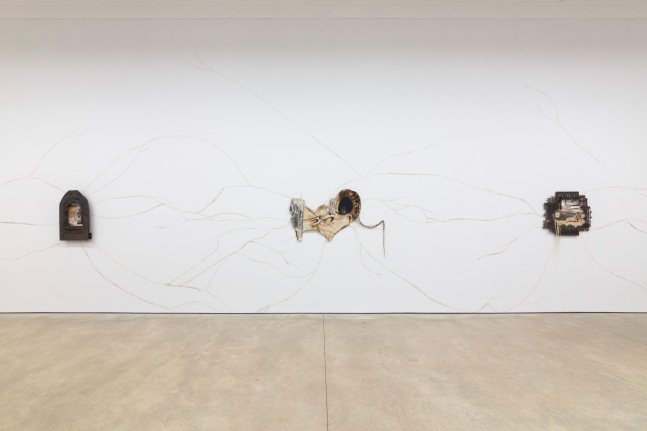 Chiffon Thomas, Staircase to the Rose Window, install 4