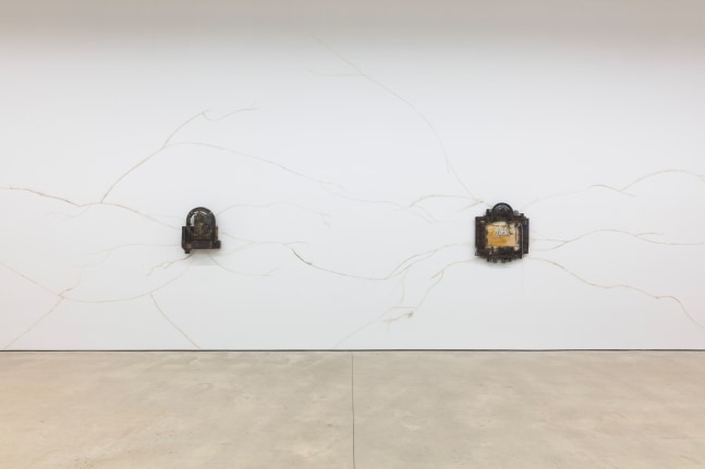 Chiffon Thomas, Staircase to the Rose Window, install 2