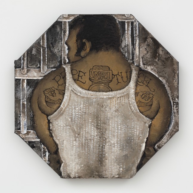 Martin Wong, Sacred Shroud of Pepe Turcel, 1990