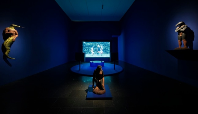 Installation view of Pleas of Resistance. Courtesy of MACBA. Photo by Miquel Coll.