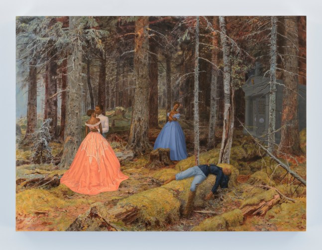 Hilary Harkness
Forest Cemetery, 2021
oil on canvas
18 1/4 x 24 1/2 ins.
46.4 x 62.2 cm