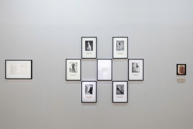 Installation View, Martha Wilson in Halifax, 1972-1974, Centre Pompidou, Paris, France. Photo by Helene Mauri.