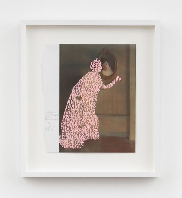 Betty Tompkins, Apologia (Mary Shepard Greene Blumenschein), 2018