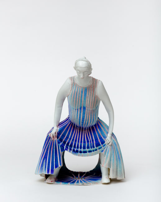 Ann Agee

Raised Curtain Madonna, 2020

glazed porcelain, matte blue glaze

14 3/4 x 10 1/4 x 8 1/2 ins.
37.46 x&amp;nbsp;26.03 x&amp;nbsp;21.59 cm