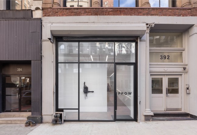 Chiffon Thomas, Staircase to the Rose Window, install 14