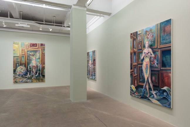 Julie Heffernan, Hunter Gatherer install 6