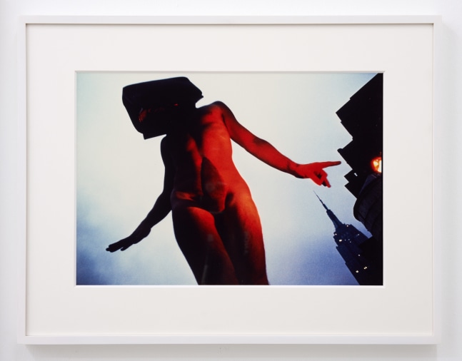 Jimmy DeSana
Shoe, 1979
Stamped by DeSana Estate verso
vintage C-print
sheet: 16 x 20 inches (40.6 x 50.8 cm)
image: 13 1/2 x 19 3/8 (34.3 x 49.2 cm)