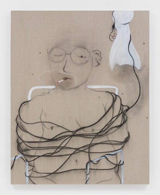 Owen Fu
Untitled (so proud), 2024
oil on linen
60 x 46 ins.
152.4 x 116.8 cm