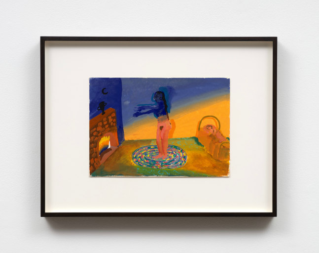 Judith Linhares
Heat, 1976
gouache on paper
7 x 10 ins.
17.8 x 25.4 cm