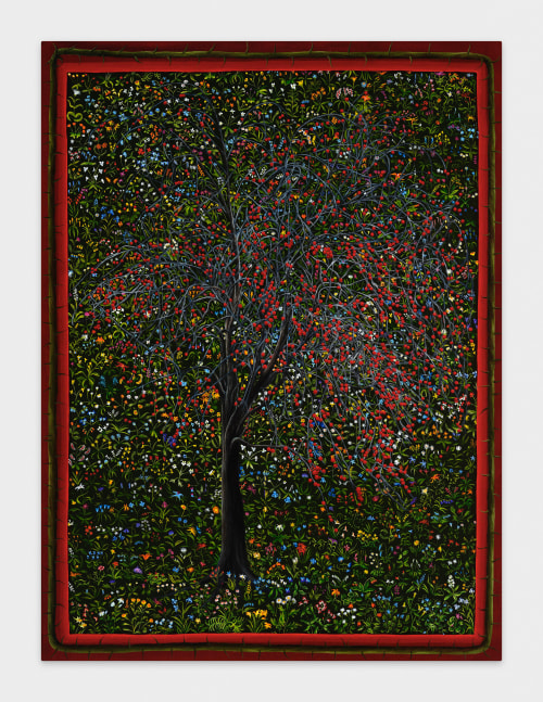 Srijon Chowdhury
Apple Tree, 2024
oil on linen
40 x 30 ins.
101.6 x 76.2 cm