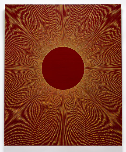 Karen Arm
Untitled (Red Corona), 2023-24
acrylic on canvas
48 x 40 ins.
121.9 x 101.6 cm

&amp;nbsp;