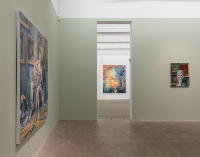 Julie Heffernan, Hunter Gatherer install 5