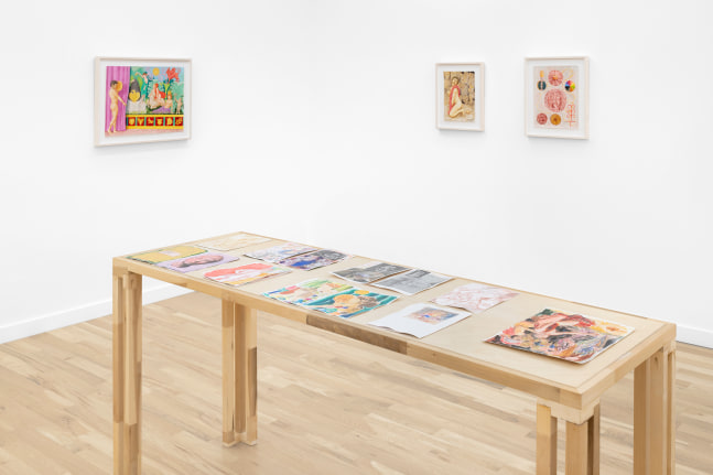 Our Lady of the Latrines (Installation View) Western Exhibitions, Chicago, IL, February 23 - April 6, 2024. Photo: James Prinz.