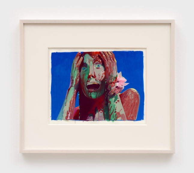 Robin F. Williams
Carrie 1, 2023
gouache on paper
image: 9 5/8 x 13 1/8 ins. (24.4 x 33.3 cm)
frame: 18 1/2 x 21 1/2 x 1 1/2 ins. (47 x 54.6 x 3.8 cm)