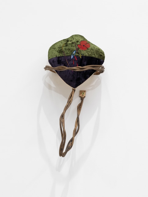 Brittni Ann Harvey
Boundless Love, 2021
embroidered polyester, plywood, polyfill, bronze
19 x 9 1/2 x 9 3/4 ins.
48.3 x 24.1 x 24.8 cm