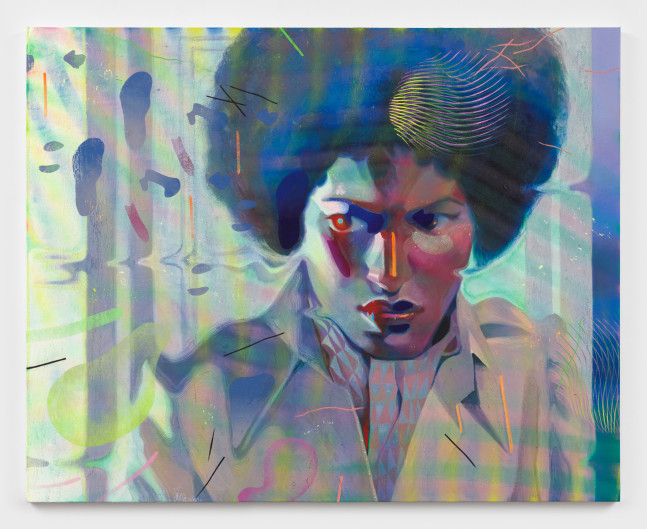 Robin F. Williams
Believing Her Eyes, 2023
oil and acrylic on canvas
48 x 56 ins.
121.9 x 142.2 cm