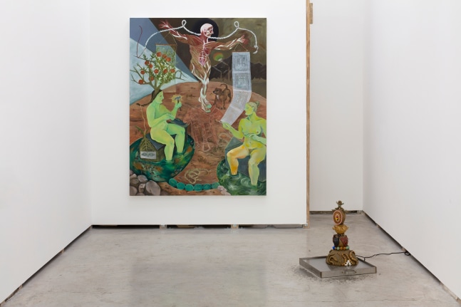 The snake sings backwards (Installation View) Lodos Gallery, Condo Mexico City, Mexico, April 11 &amp;ndash; May 25, 2024. Photo: Ramiro Chaves.