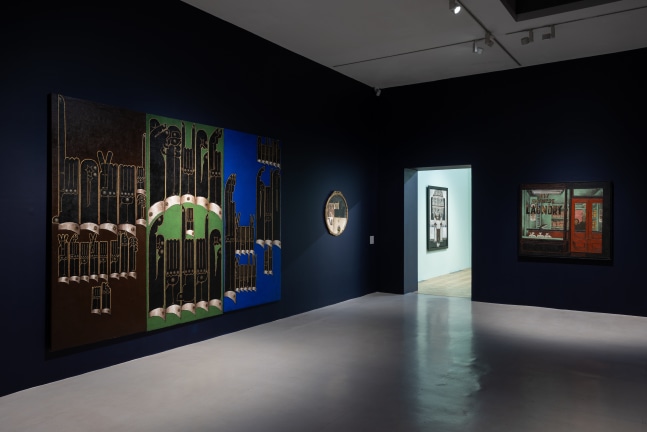 Installation view of Martin Wong: Malicious Mischief at Camden Art Centre, 2023. Photo: Rob Harris