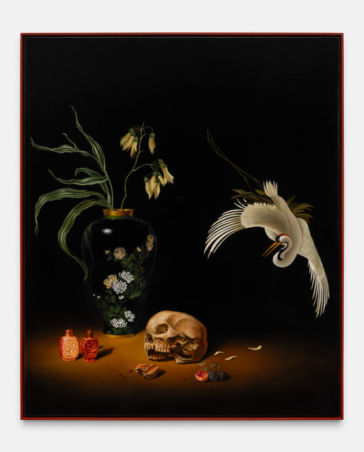 Sanam Khatibi
You Always Promise the World, 2024
oil on panel
24 x 20 1/8 ins.
61 x 51 cm
&amp;nbsp;