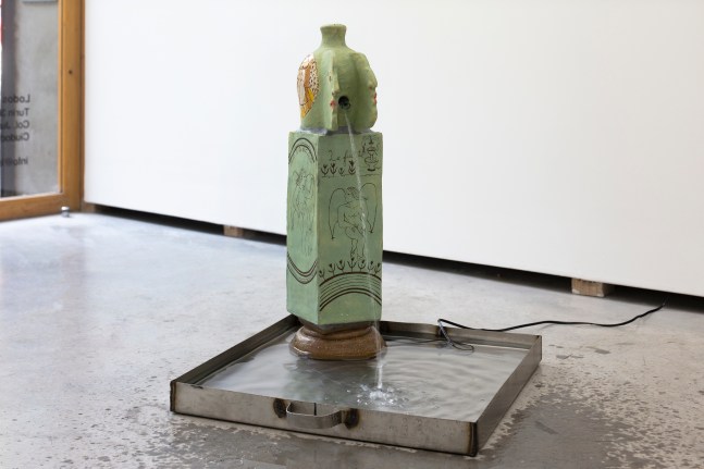 The snake sings backwards (Installation View) Lodos Gallery, Condo Mexico City, Mexico, April 11 &amp;ndash; May 25, 2024. Photo: Ramiro Chaves.