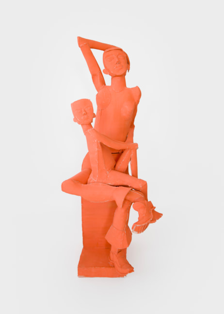 Ann Agee
Chill, Red Madonna, 2025
porcelain slip and ceramic stain on stoneware
52 1/2 x 21 x 30 ins.
133.3 x 53.3 x 76.2 cm

&amp;nbsp;