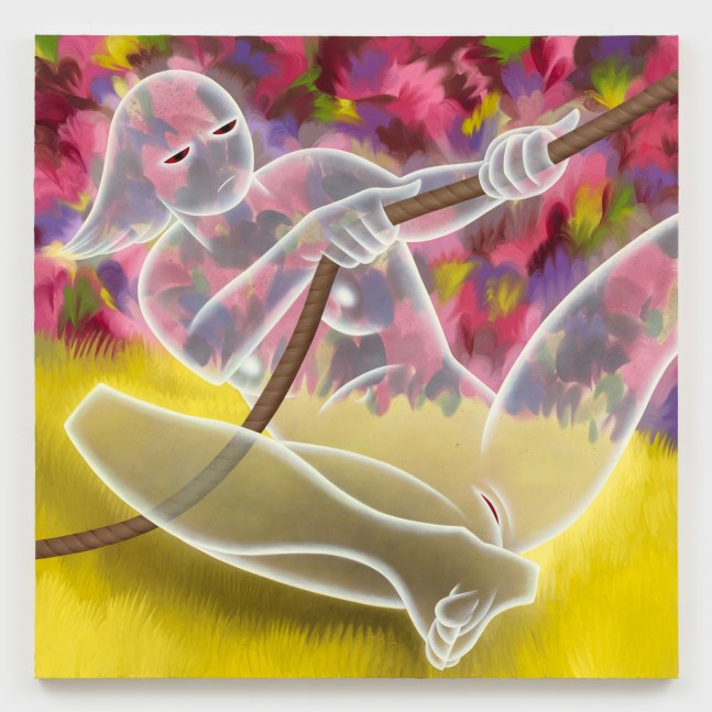 Robin F. Williams
Ghost at War, 2020
oil and acrylic on canvas
66 x 66 ins.
167.6 x 167.6 cm