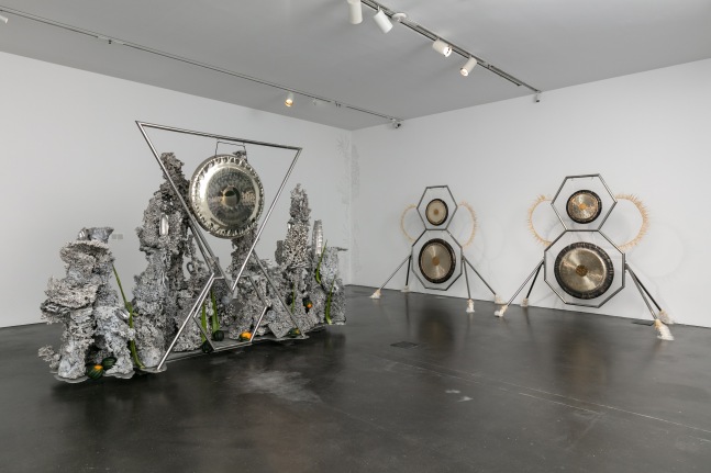 Installation View, Guadalupe Maravilla: Purring Monsters with Mirrors on Their Backs, Museum of Contemporary Art, Denver, CO. Photo by Wes Magyar