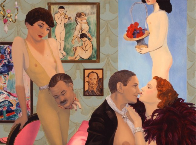 Hilary Harkness
Girl with a Basket of Flowers, 2011
Oil on linen mounted on panel
8 1/2 x 11 ins.
21.6 x 27.9 cm