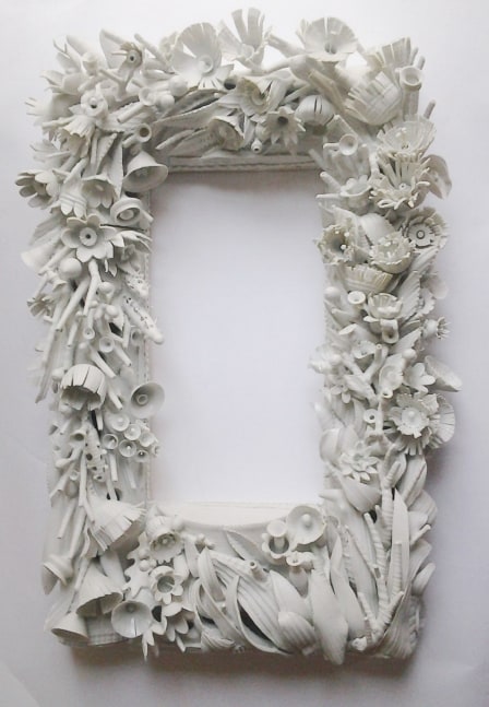 Ann Agee, Cut Flowers (frame), 2015