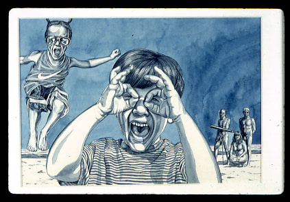 Katharine Kuharic
Untitled (Blue), 1996
watercolor on paper
19 1/2 x 25 ins.
49.53 x 63.5 cm