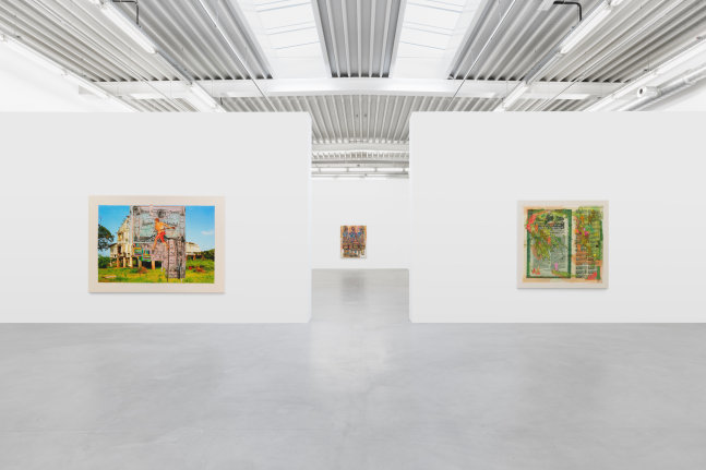 Raw Materials (Installation View) Almine Rech, Brussels, Belgium, March 7 - April 13, 2024. Courtesy of the artist and Almine Rech Gallery. Photo credit: Hugard &amp;amp; Vanoverschelde Photography.