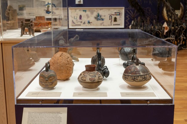 Guadalupe Maravilla: Armon&amp;iacute;a de la Esfera&amp;nbsp;(Installation View) Herbert F. Johnson Museum of Art, Ithaca, NY, January 27 &amp;ndash; June 9, 2024. Courtesy of Cornell University. Photo: Simon Wheeler.