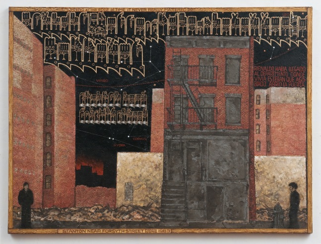 Martin Wong, Stanton Near Forsyth Street, 1983