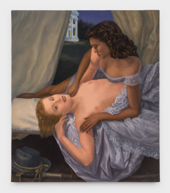 Hilary Harkness
Permission Granted (Francis and Harriet), 2019
oil on linen mounted on panel
7 x 6 ins.
17.8 x 15.2 cm