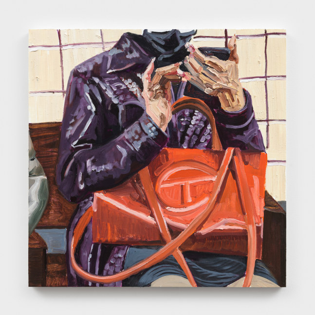 Gerald Lovell
Waiting I, 2023
oil on panel
24 x 24 ins.
61 x 61 cm