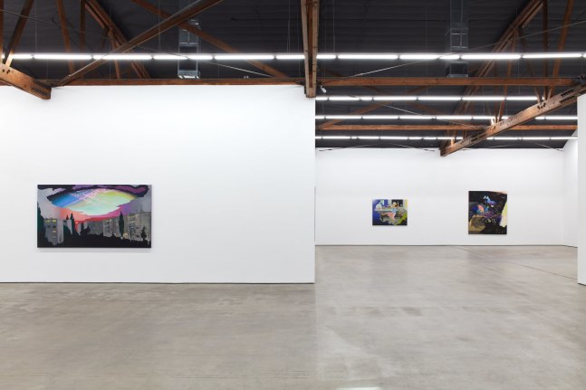 Hortensia Mi Kafchin: Chemtrails (installation view), Nicodim, Los Angeles, CA (April 20 &amp;ndash; June 1, 2019)