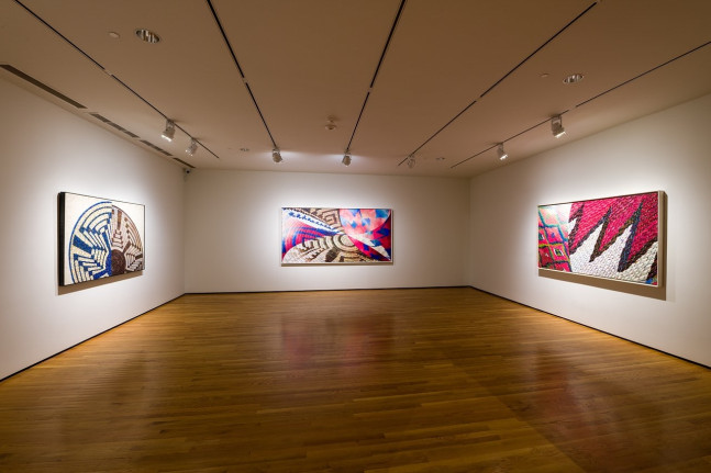 Installation view, Ishi Glinsky: Upon a Jagged Maze, Art, Design &amp;amp; Architecture Museum at UC Santa Barbara, 2022-2023. Image courtesy of Art, Design &amp;amp; Architecture Museum at UC Santa Barbara.