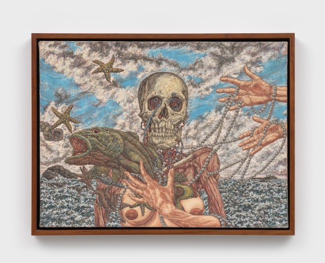 Katharine Kuharic
String of Pearls, 1994
oil on linen
24 x 36 ins.
61 x 91.4 cm