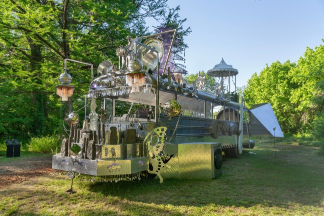 Guadalupe Maravilla: Mariposa Rel&amp;aacute;mpago, The Contemporary Austin, TX, April 4, 2024 &amp;ndash; November 3, 2024 (Installation View). Courtesy the artist and P&amp;middot;P&amp;middot;O&amp;middot;W, New York and The Contemporary Austin. Photo by Alex Boeschenstein.