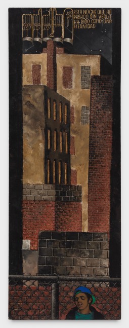 Martin Wong, Exile - This Night Without Seeing Her Passes Like an Eternity, 1987-88