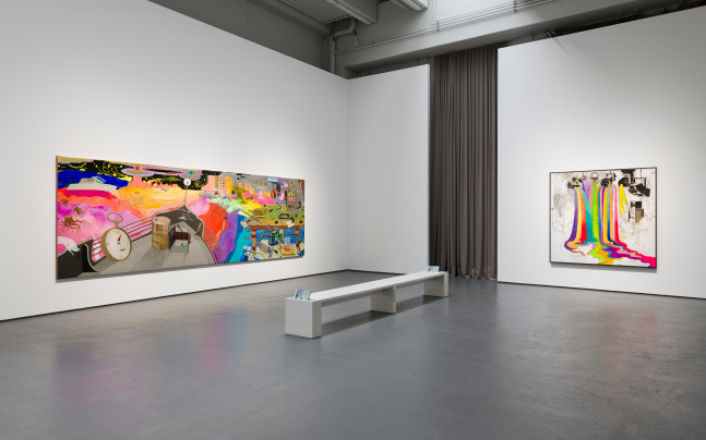 Cheerful Melancholia (Installation View) Galerie Judin, Berlin, Germany, February 24 - April 6, 2024.