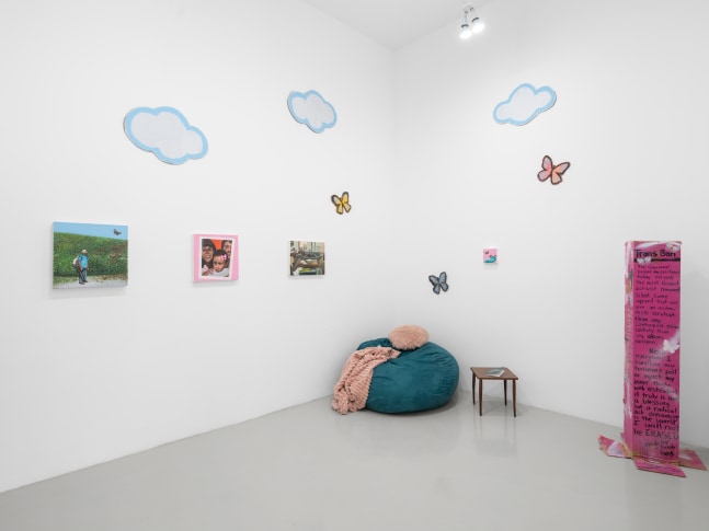 Butterfly Dream (Installation View) Charlie James Gallery, Los Angeles, CA, April 19 &amp;ndash; May 31, 2025. Photo: Yubo Dong