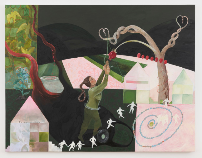 Astrid Terrazas
la casa del Diablo, SE RENTA, 2021
oil on canvas
59 x 78 ins.
149.9 x 198.1 cm